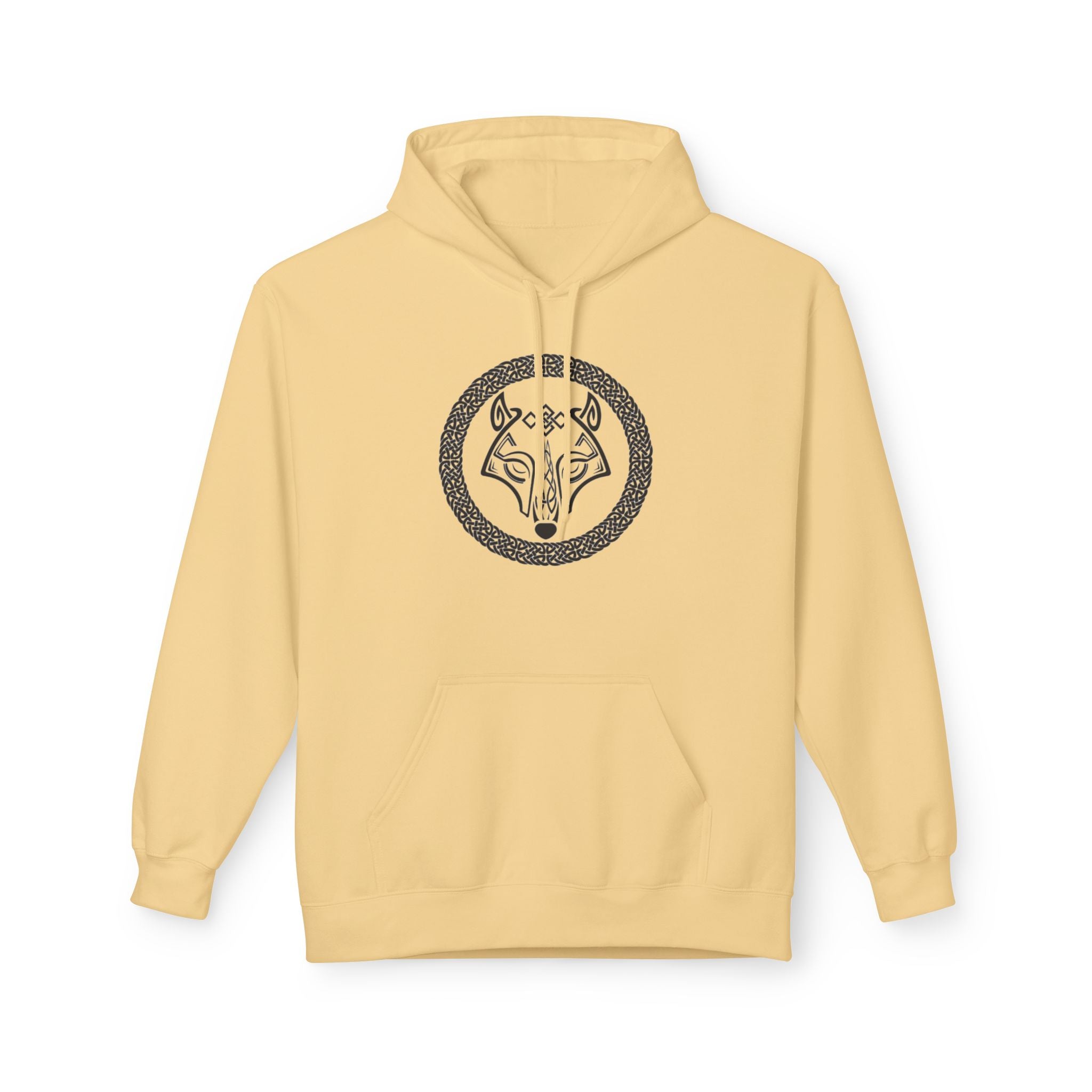 Wolf Rune Hoodie — Viking Wolf-The Wolf – A Symbol of Power, Destruction, and Loyalty