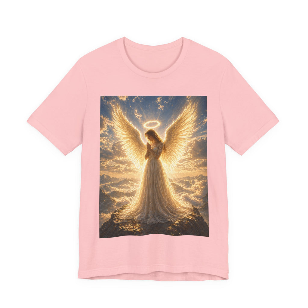Angle praying Unisex Jersey Short Sleeve Tee