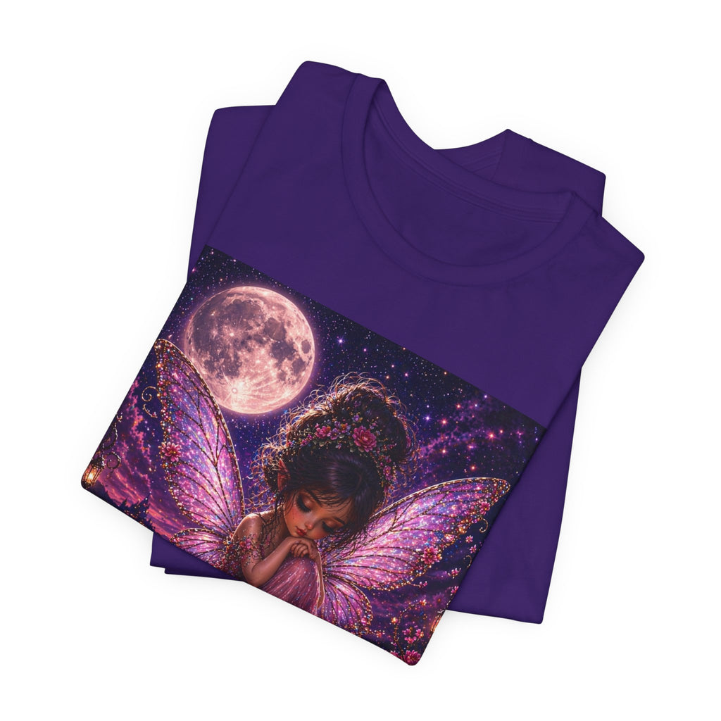 Purple Fairy T-Shirt — Enchanted Moonlit Fairy Tee