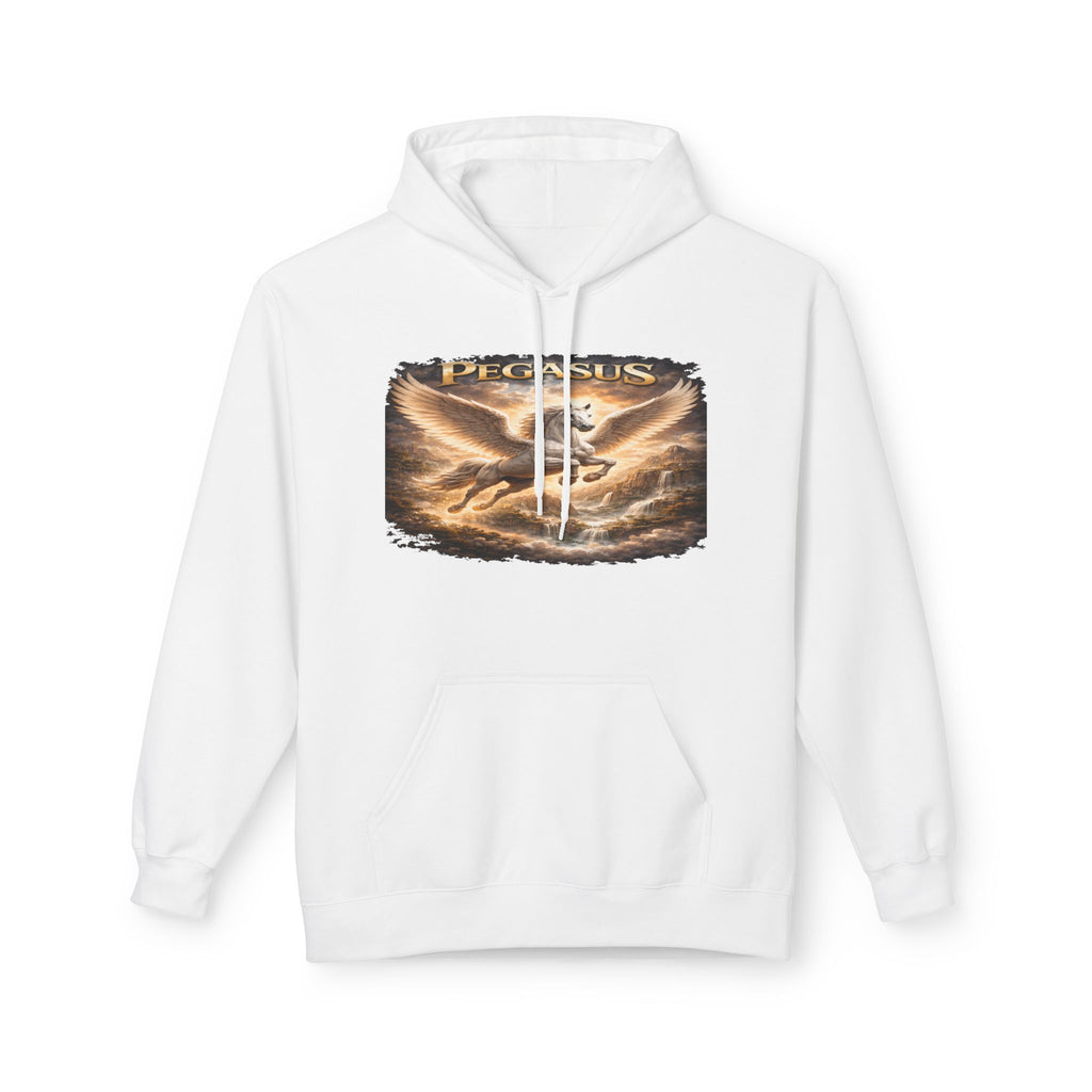 Pegasus Mythic Hoodie — Vintage Flying Horse Graphic