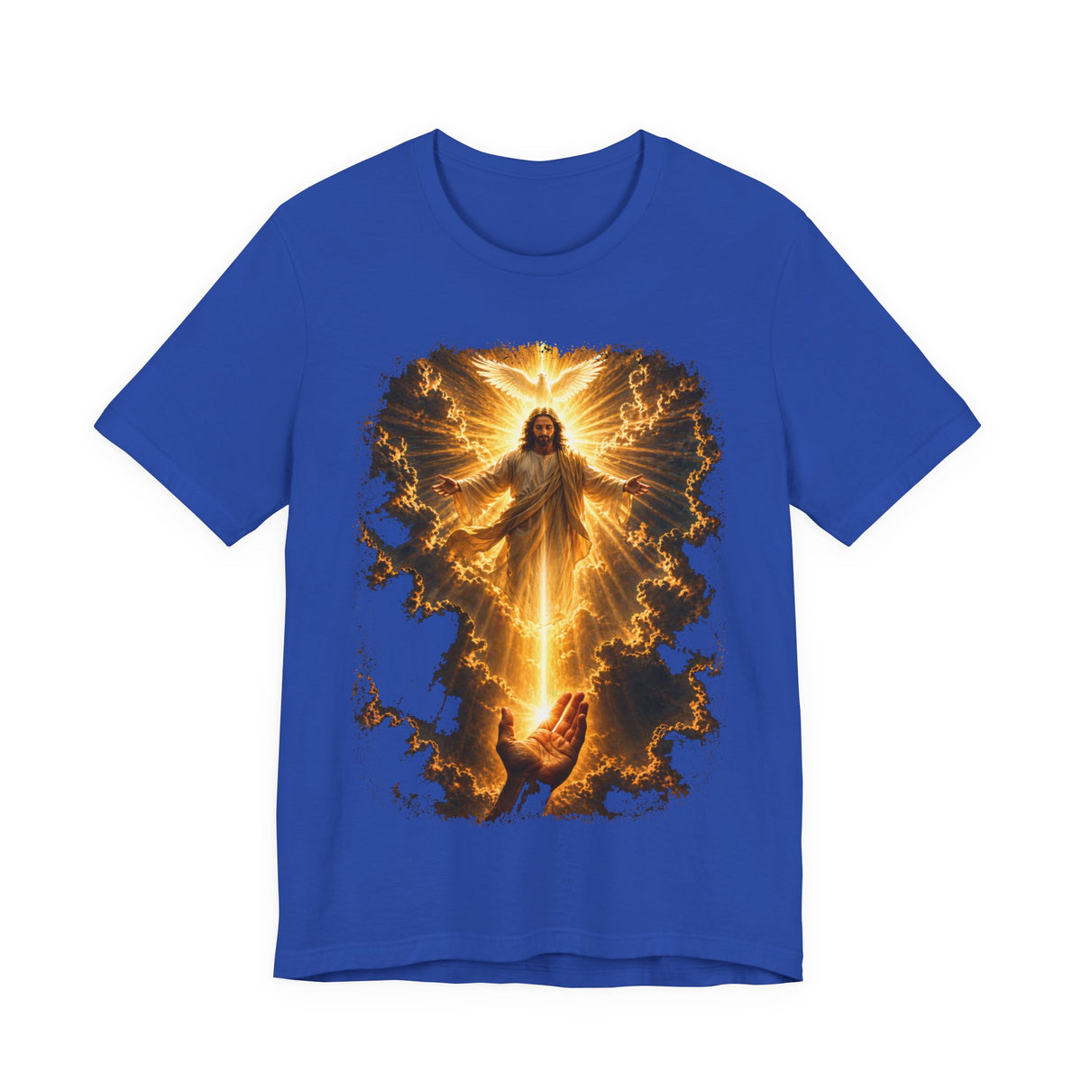 Jesus Ascension Tee — Radiant Resurrection Christian T‑Shirt