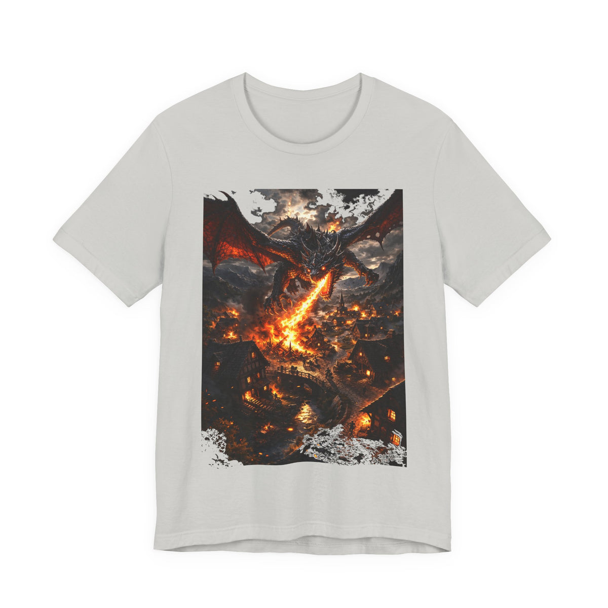 Dragon Fire T‑Shirt — Epic Fire‑Breathing Dragon Graphic Tee