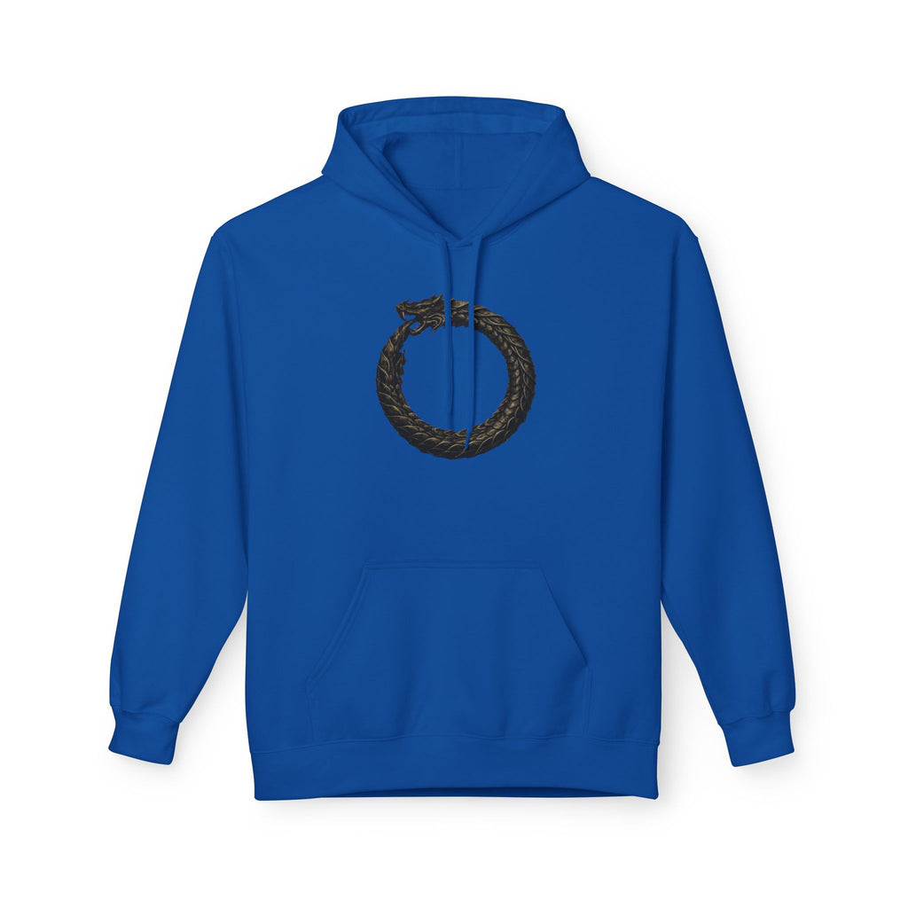 The Serpent – Jörmungandr- Hoodie — Minimal Mythic Graphic Pullover