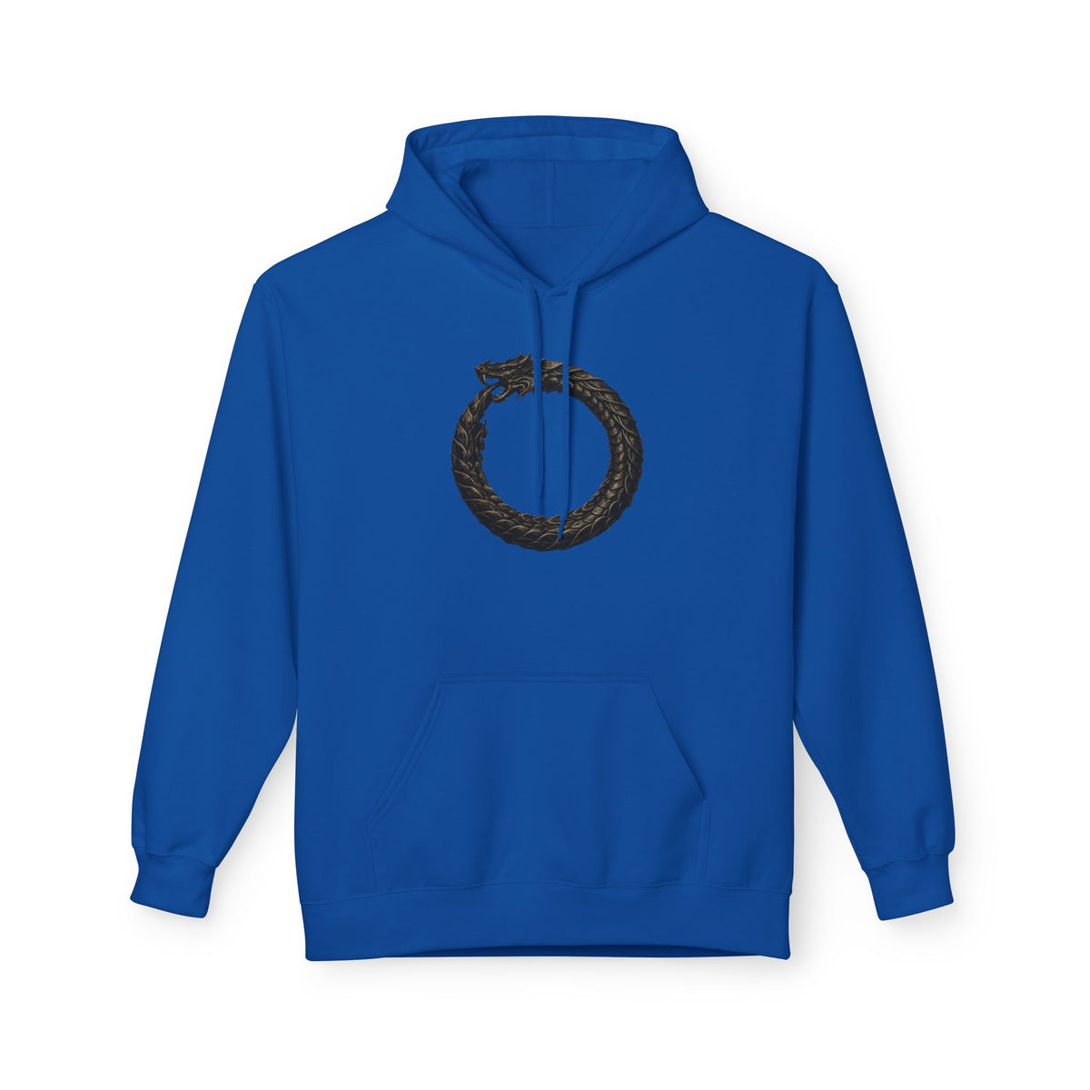 The Serpent – Jörmungandr- Hoodie — Minimal Mythic Graphic Pullover