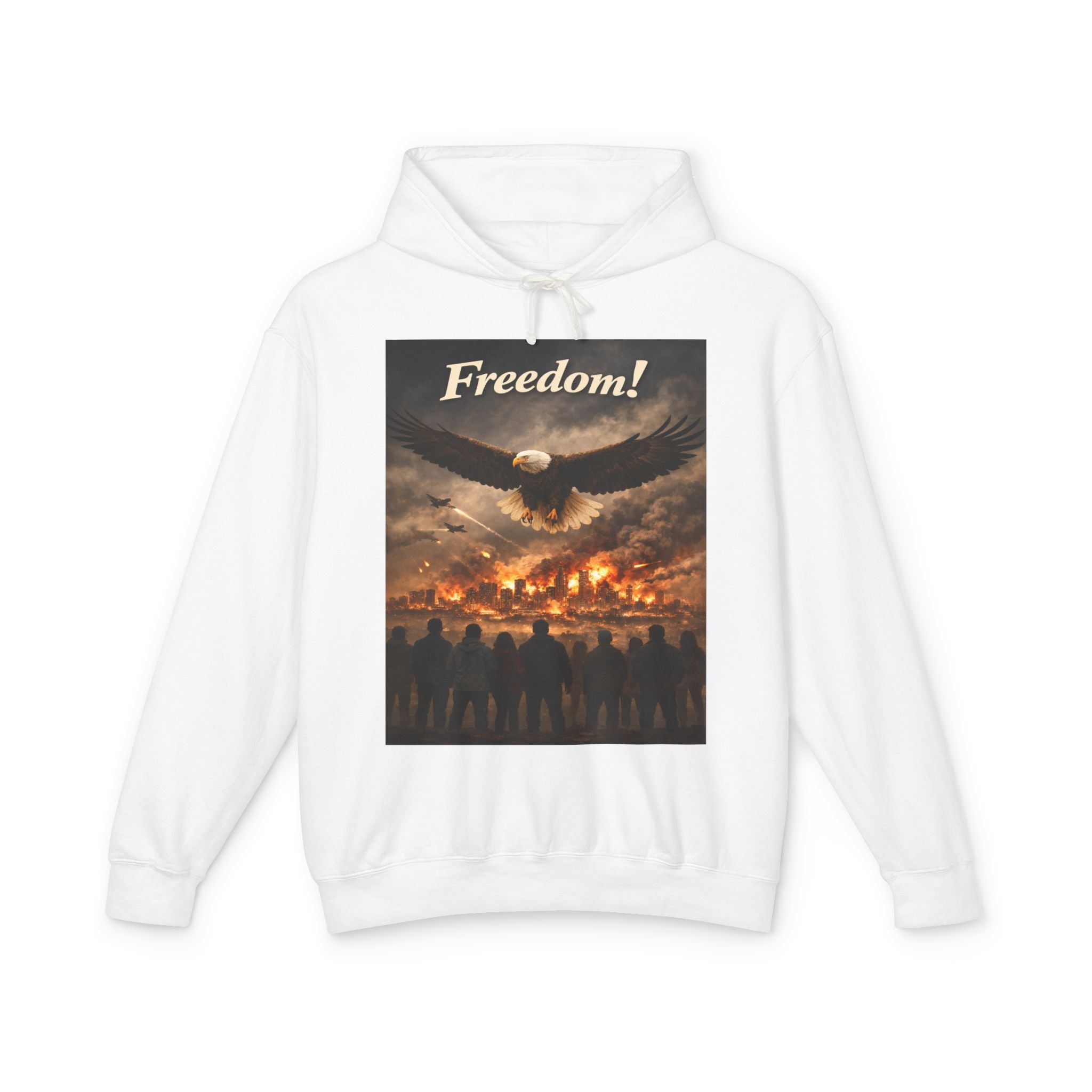 Freedom Eagle Hoodie — Patriotic Eagle Graphic Pullover