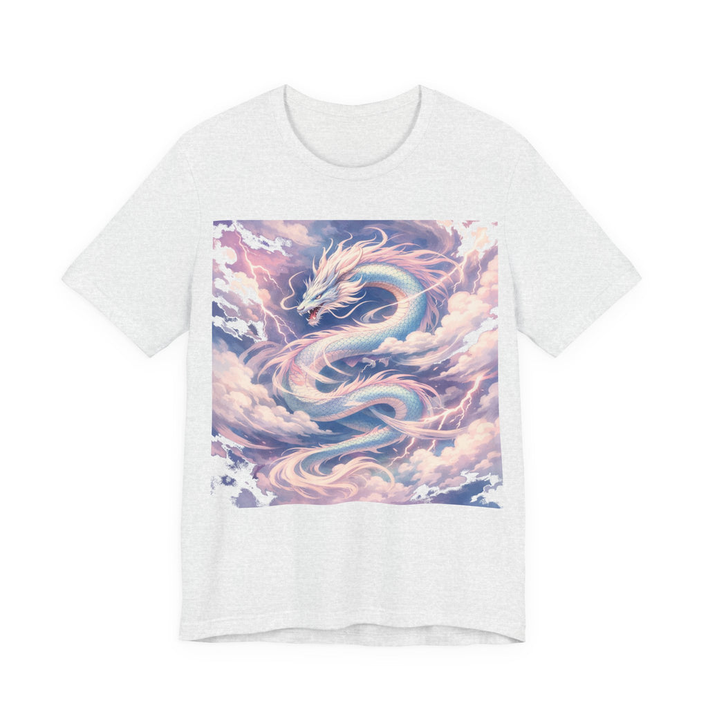 Pastel Sky Dragon T-Shirt — Ethereal Dragon Graphic Tee