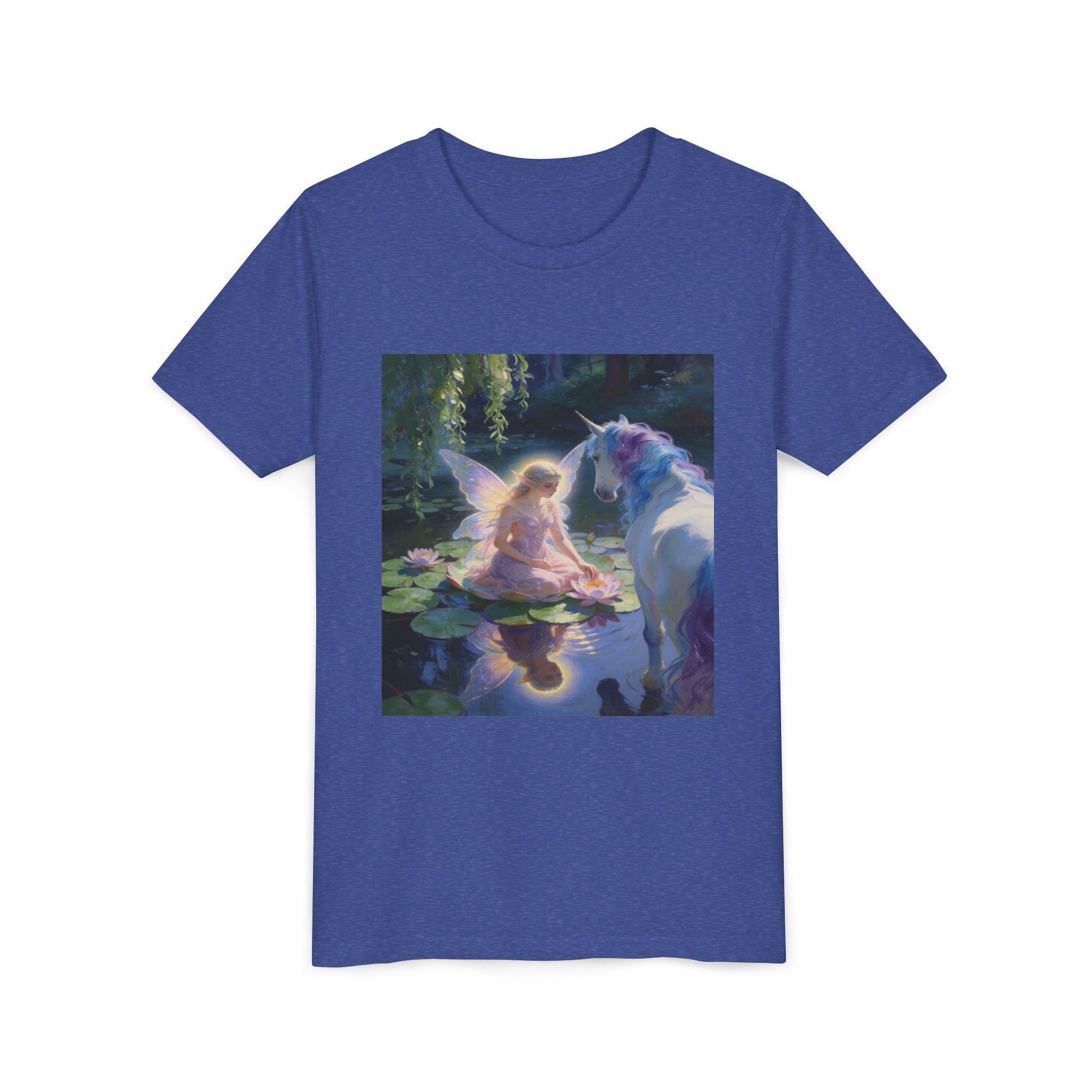 Youth Tee — Fairy and Unicorn Magic Print