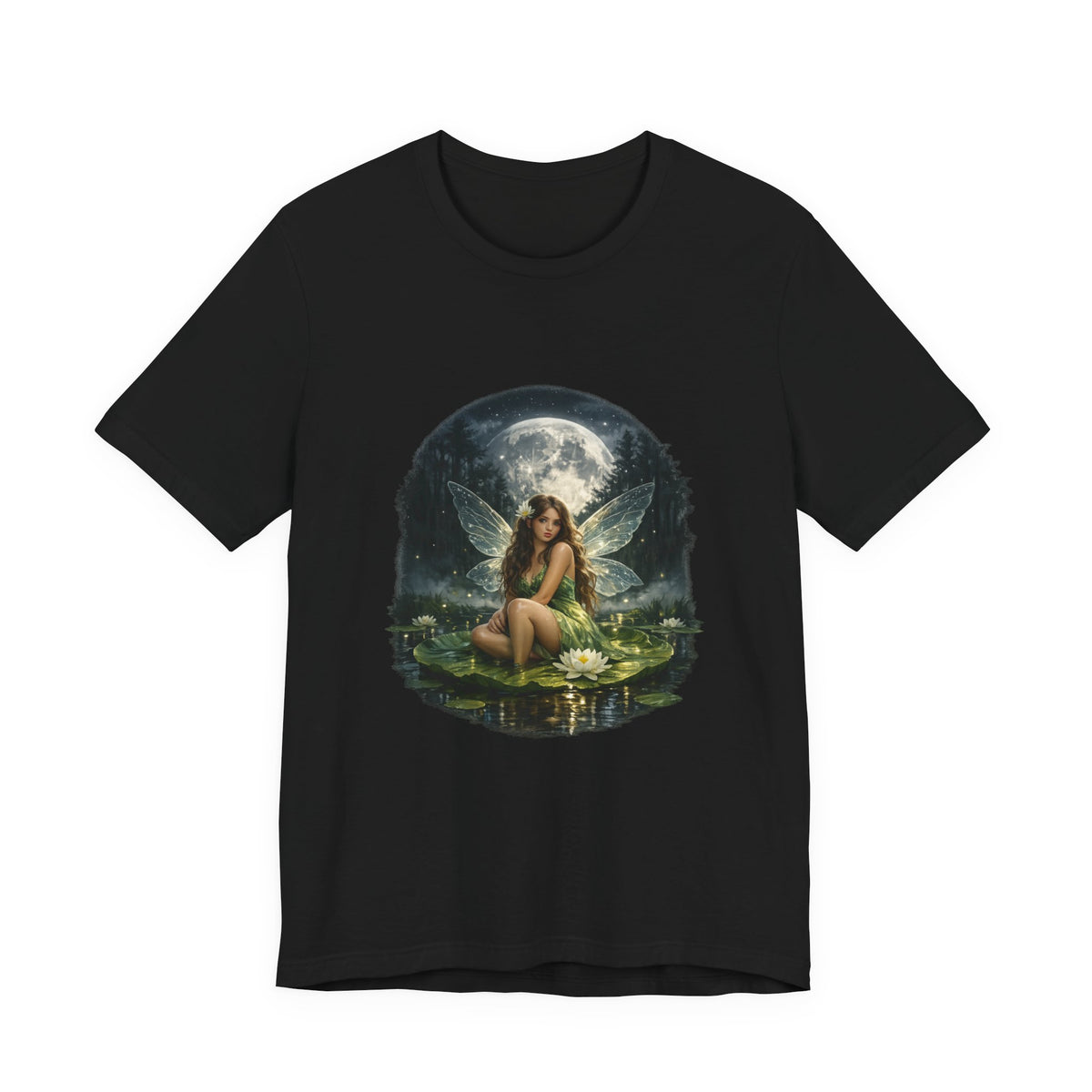 Moonlit Fairy T-Shirt – Enchanted Woodland Graphic Tee