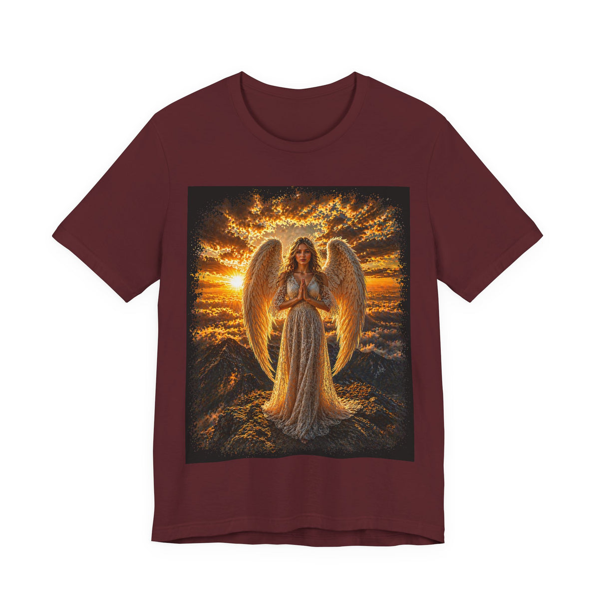 Angel Wings T‑Shirt — Heavenly Guardian Graphic Tee