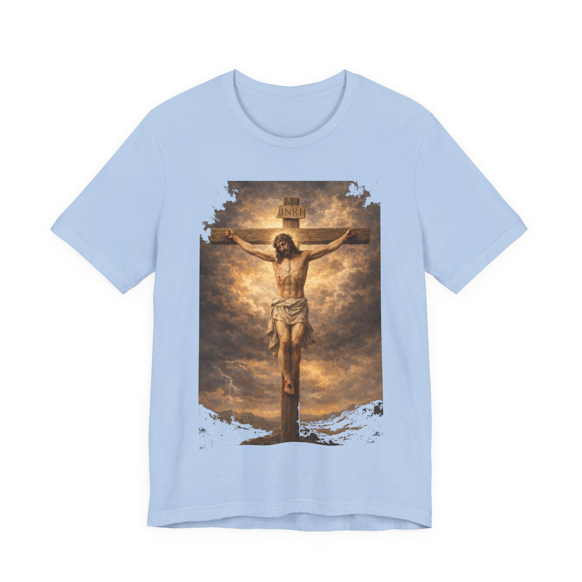 Crucifixion Jesus T‑Shirt — Religious Christian Graphic Tee for Easter & Faith