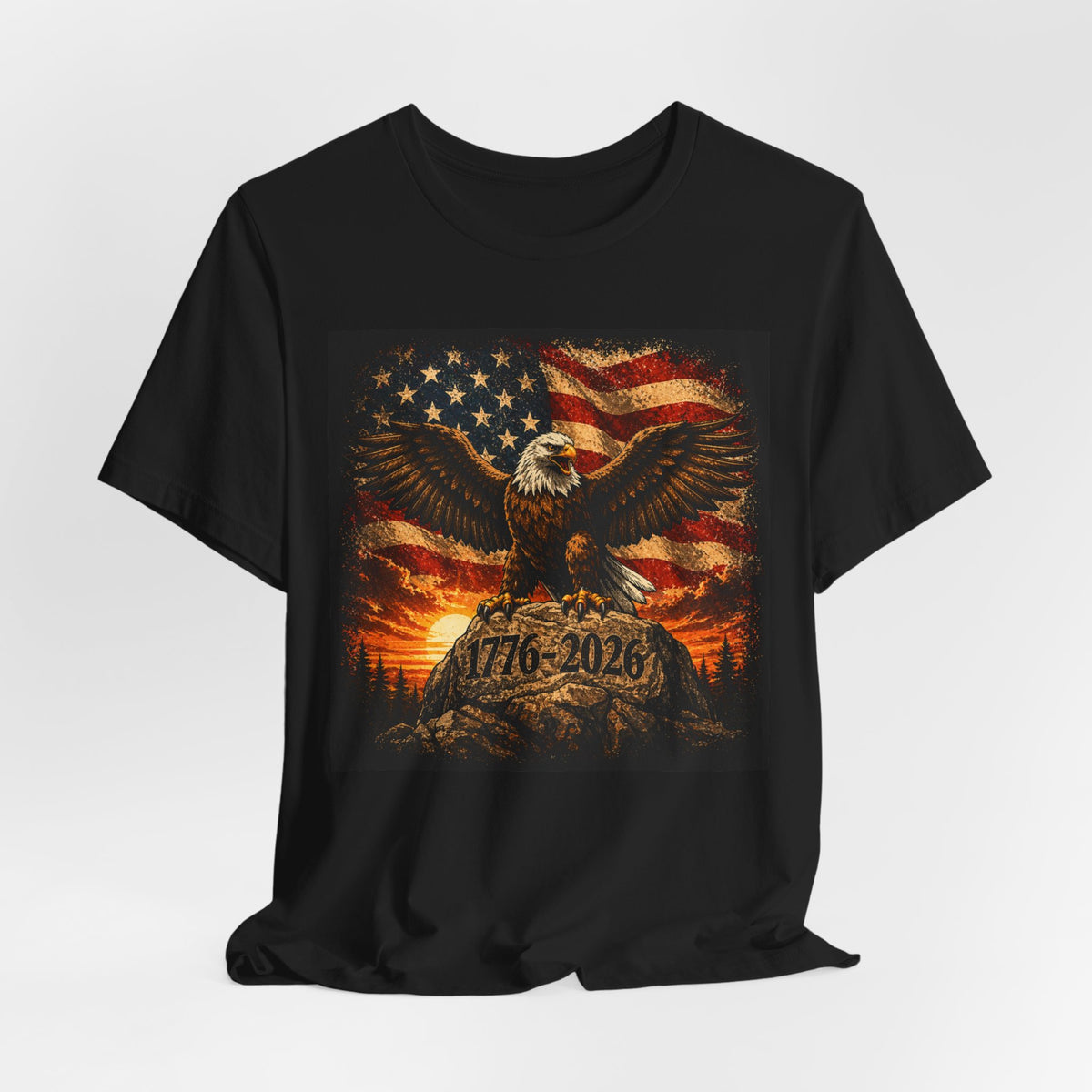 Patriotic Eagle 1776–2026 T-Shirt