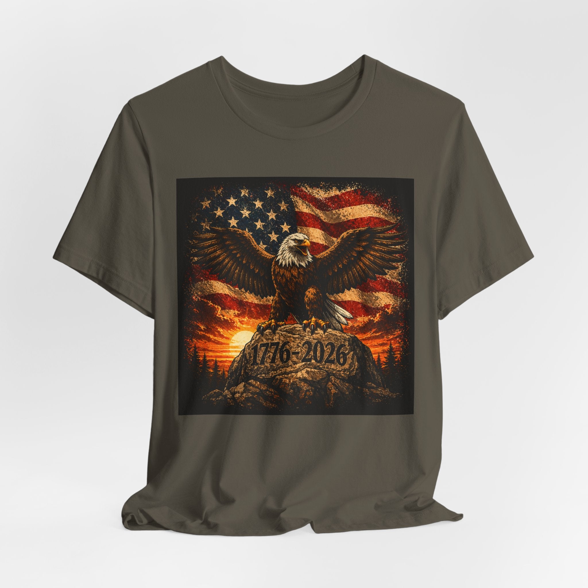 Patriotic Eagle 1776–2026 T-Shirt