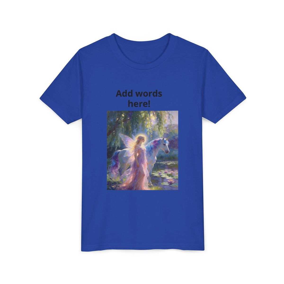 DYI your own Youth Tee —  (Custom Text Option)