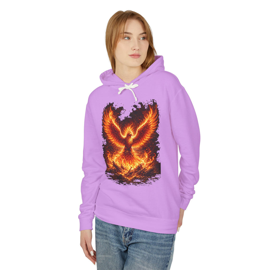 Phoenix Fire Hoodie – Flaming Phoenix Graphic Hooded Sweatshirt