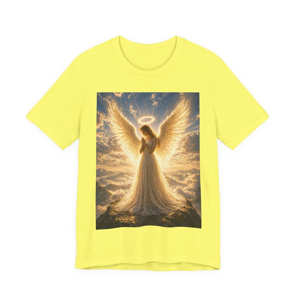 Angle praying Unisex Jersey Short Sleeve Tee