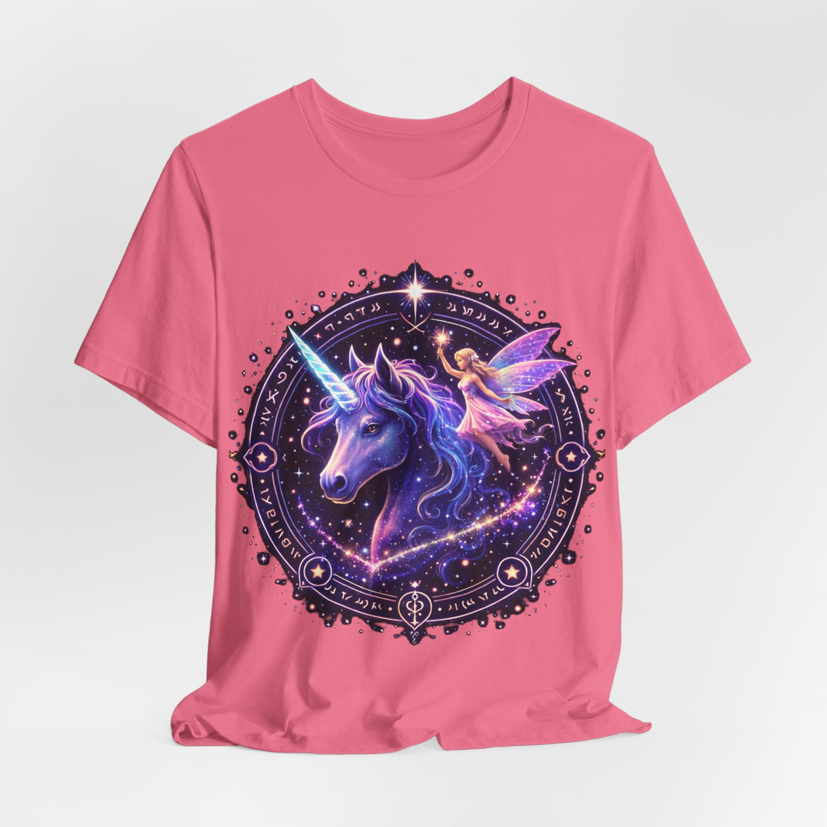 Unicorn & Fairy Galaxy Tee — Magical Fantasy Graphic T-Shirt