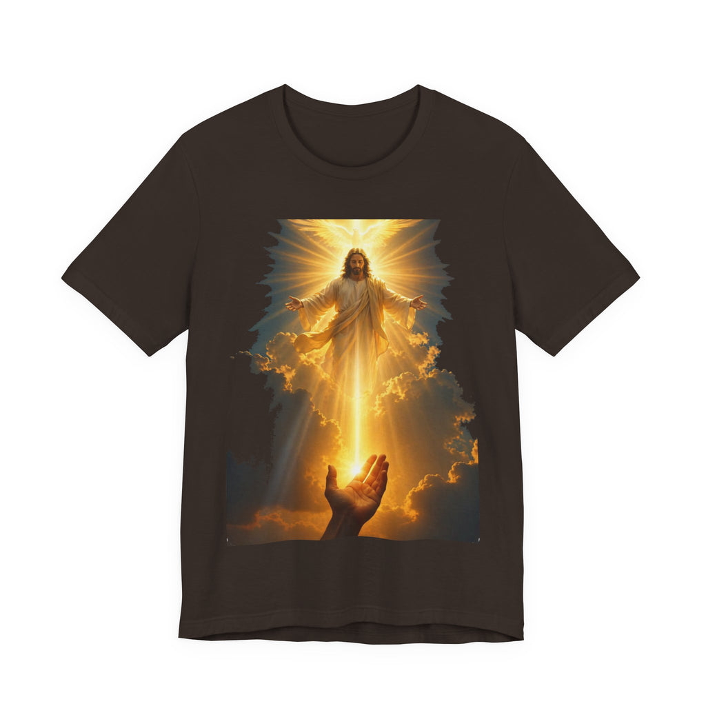 Jesus Ascension T-Shirt — Radiant Savior Graphic Tee