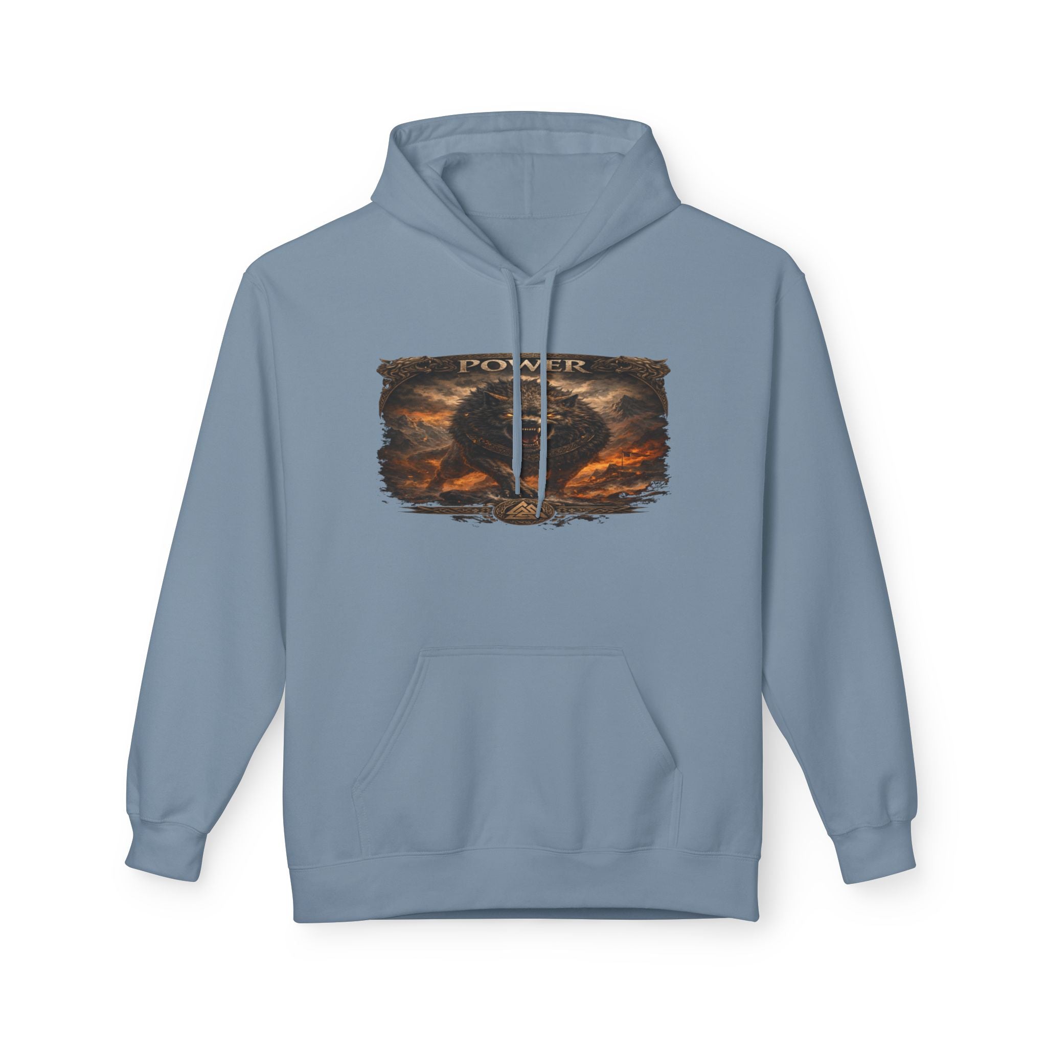 Fenrir is undoubtedly the strongest and most powerful wolf of all -Hoodie – Adventure Outdoors Pullover