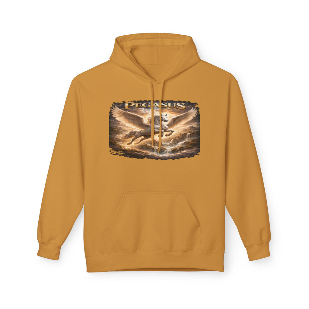 Pegasus Mythic Hoodie — Vintage Flying Horse Graphic