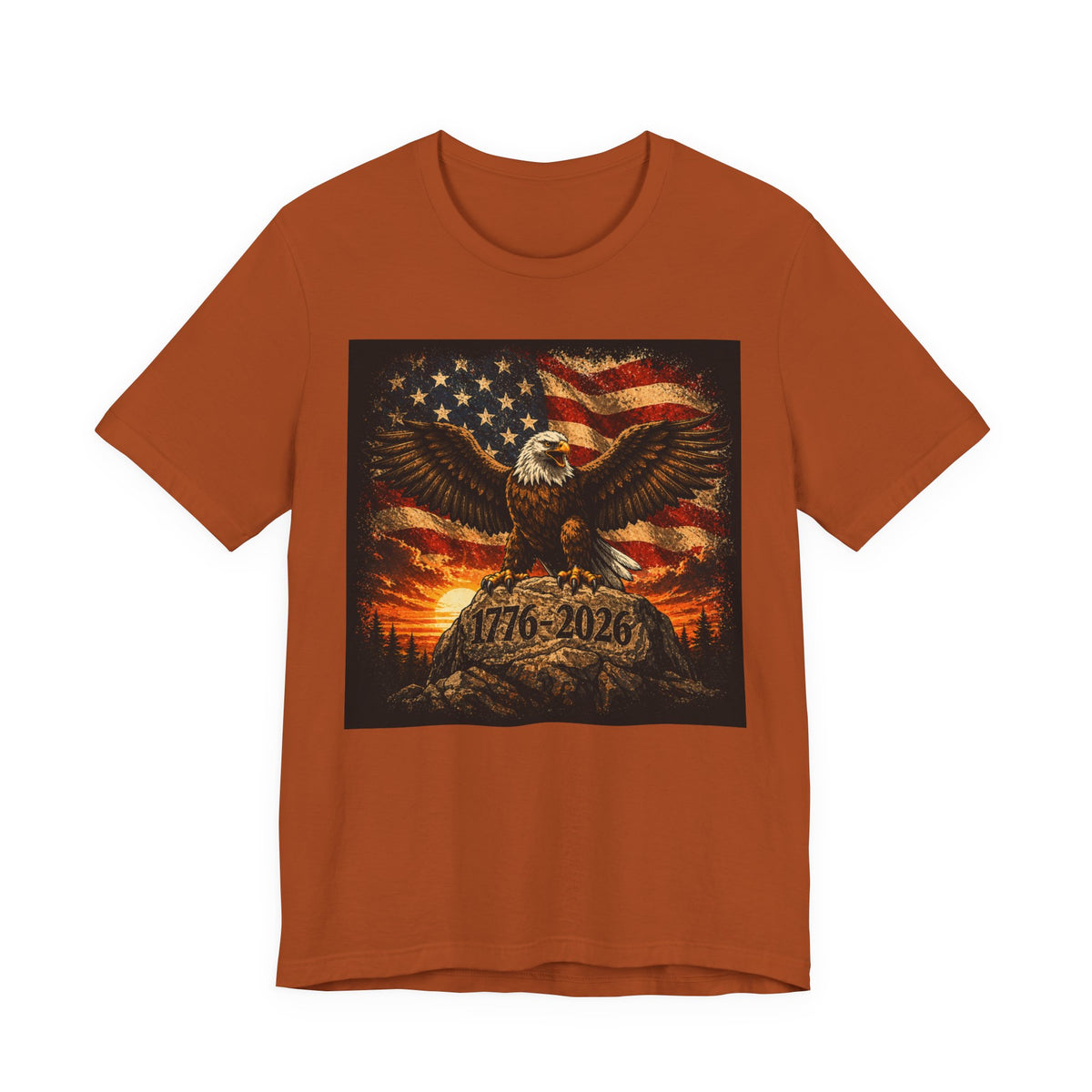 Patriotic Eagle 1776–2026 T-Shirt