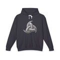 The Triple Horn of Odin is Viking Triskelion Hoodie — Celtic Knot Norse Symbol Pullover