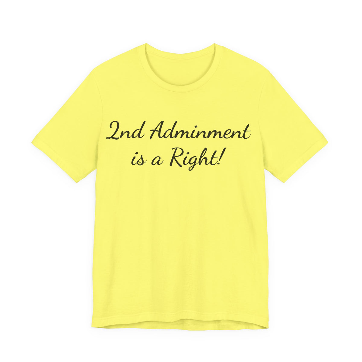 2nd Amendment Is a Right T-Shirt — Pro-Gun Rights Patriotic Tee