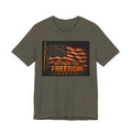 We Fight For Freedom American Flag Tee