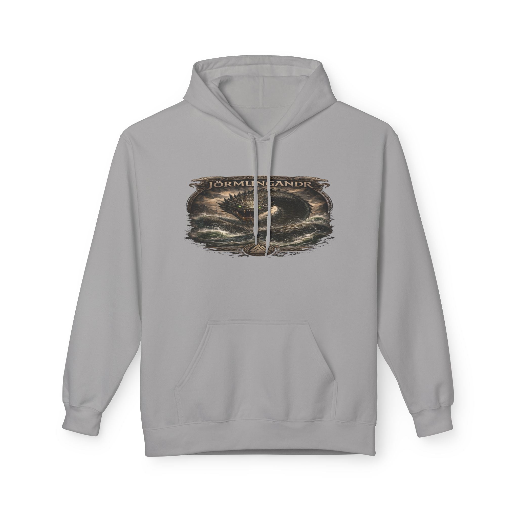 Jörmungandr is the Midgard serpent Viking Hoodie —
