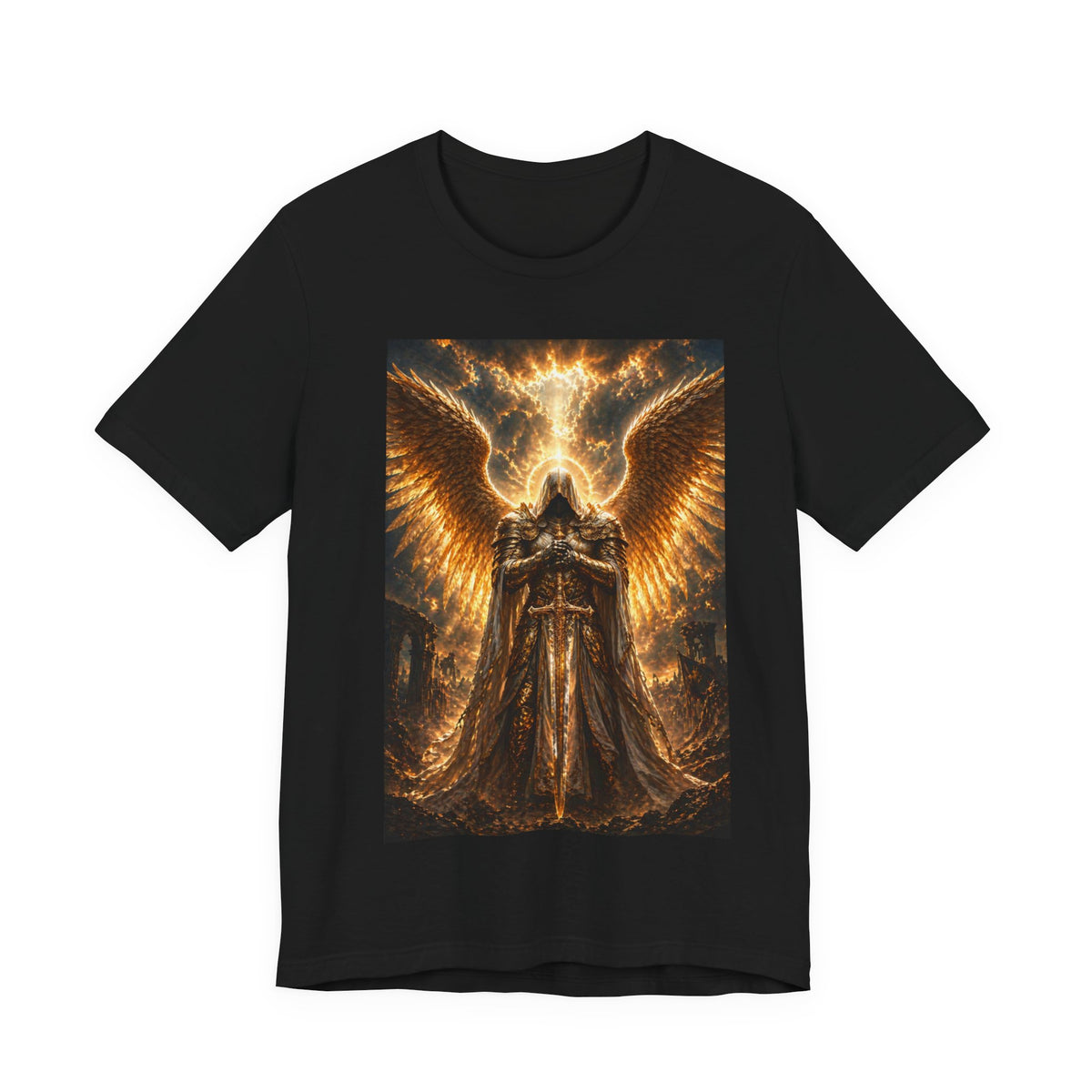 Guardian Angel-Unisex Jersey Short Sleeve Tee