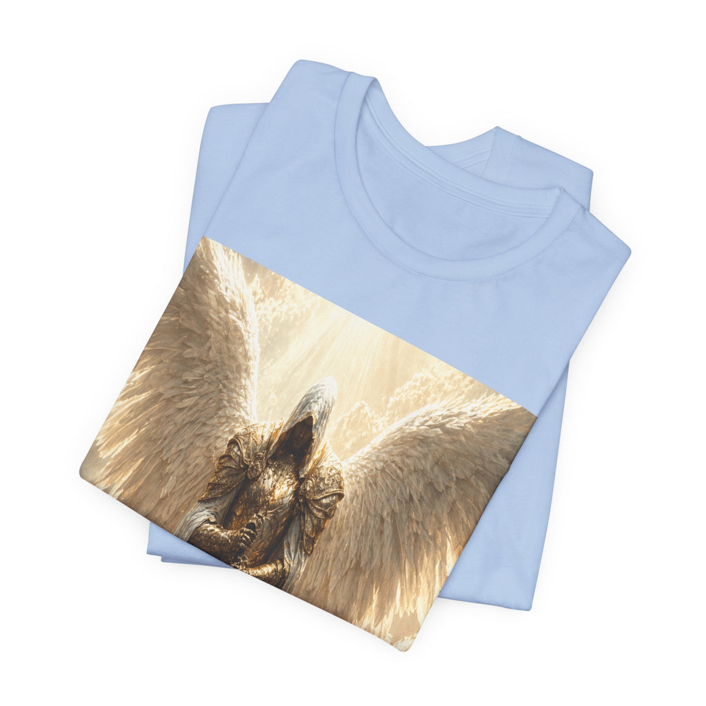 Guardian Angel Graphic Tee — Golden Archangel Design