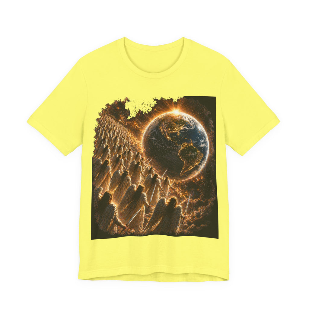 Angles coming back to Earth  Graphic Tee — To fight evil at the end of times!