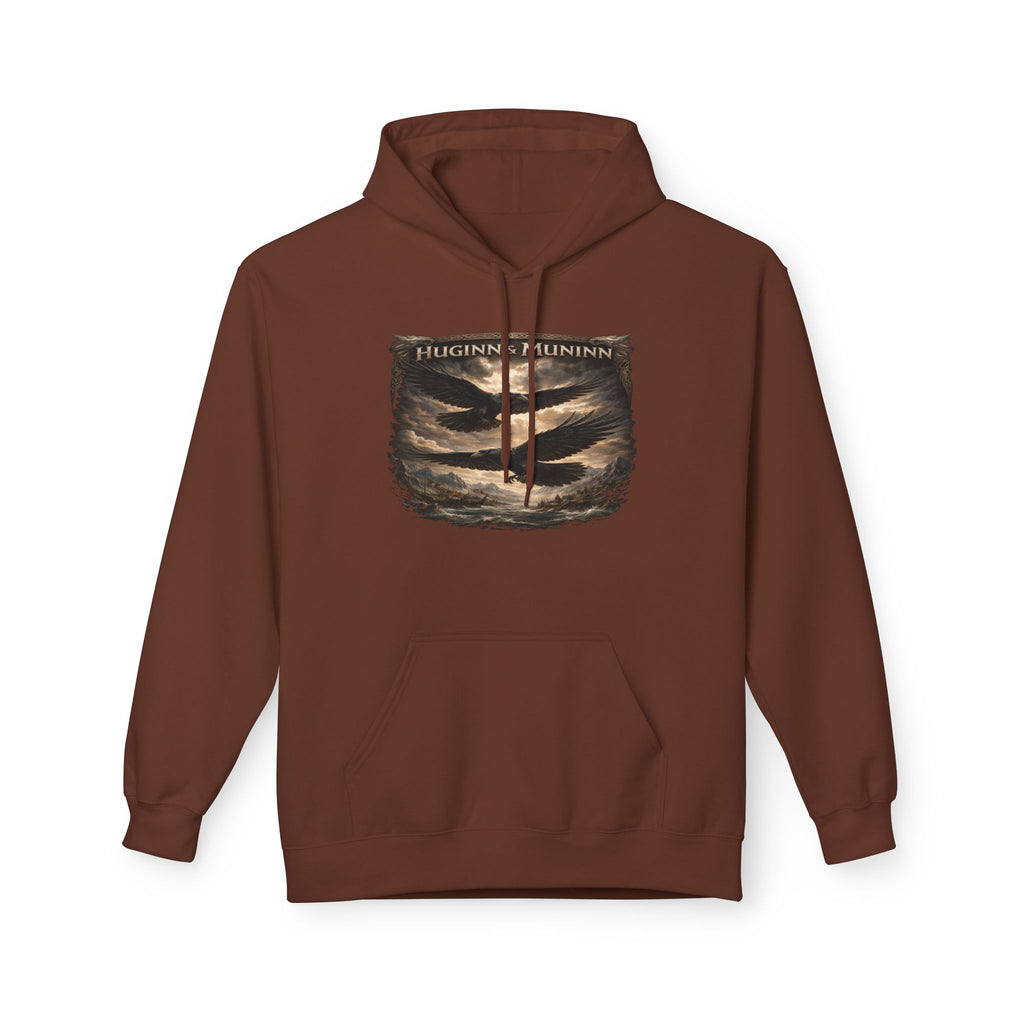 Huginn and Muninn – The Twin Ravens of Odin -cotton Pullover