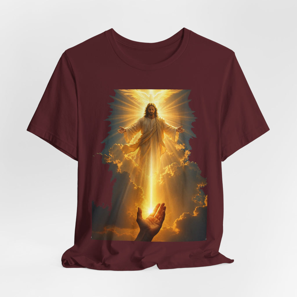 Jesus Ascension T-Shirt — Radiant Savior Graphic Tee