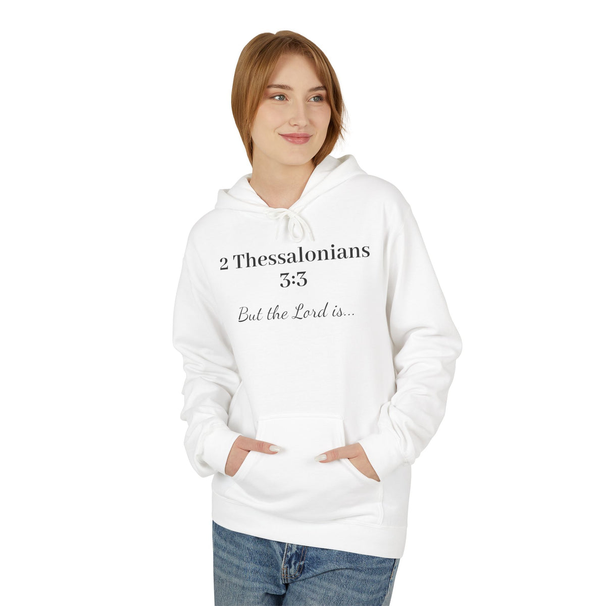 2 Thessalonians 3:3 Scripture Faith Hoodie (But the Lord Is)