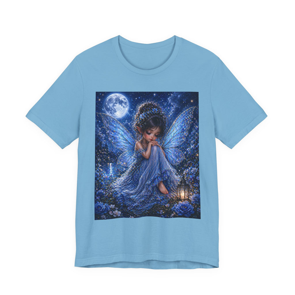 Blue Moon Fairy T-Shirt — Nighttime Fantasy Angel Tee
