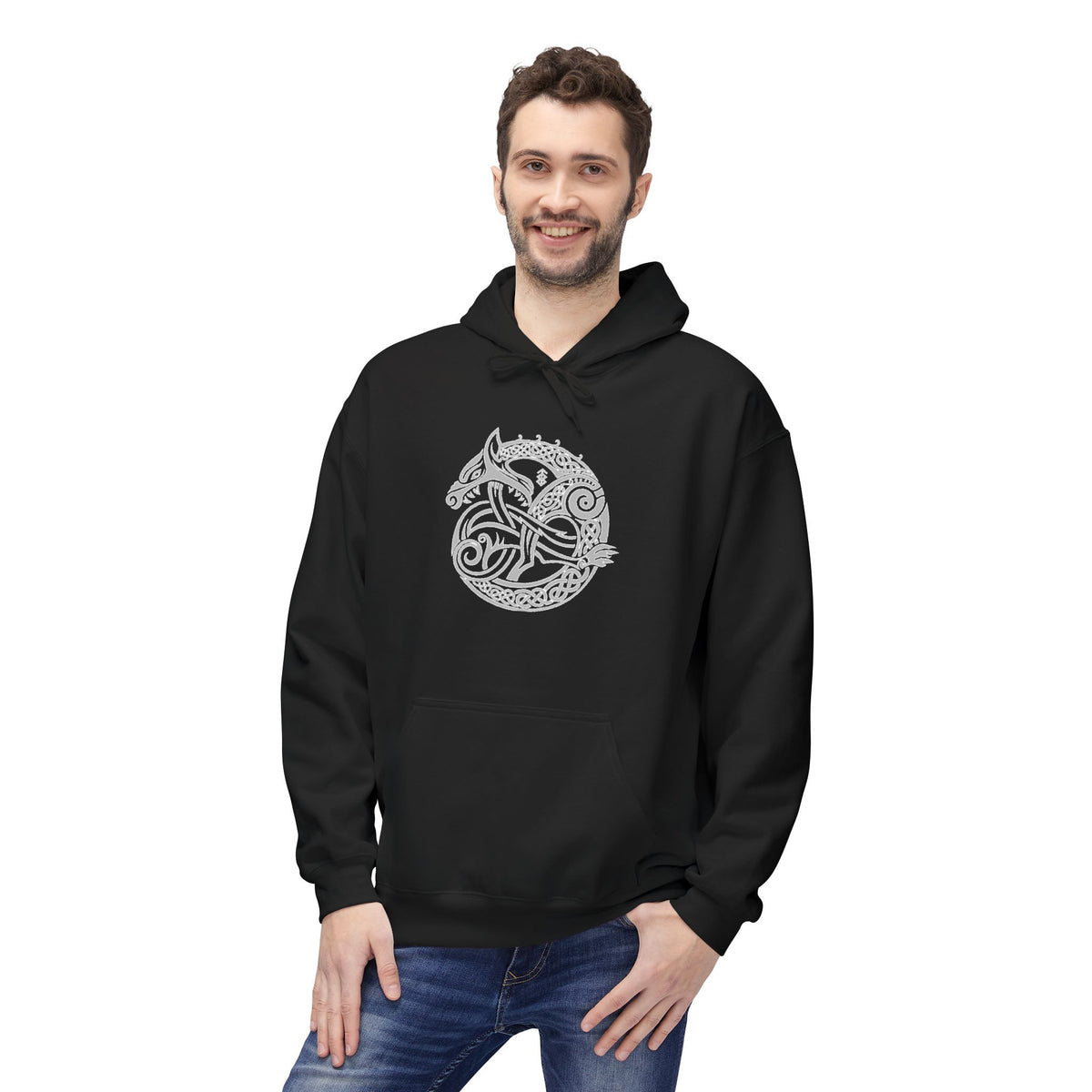 The Wolf – A Symbol of Power, Destruction, and Loyalty-Hoodie