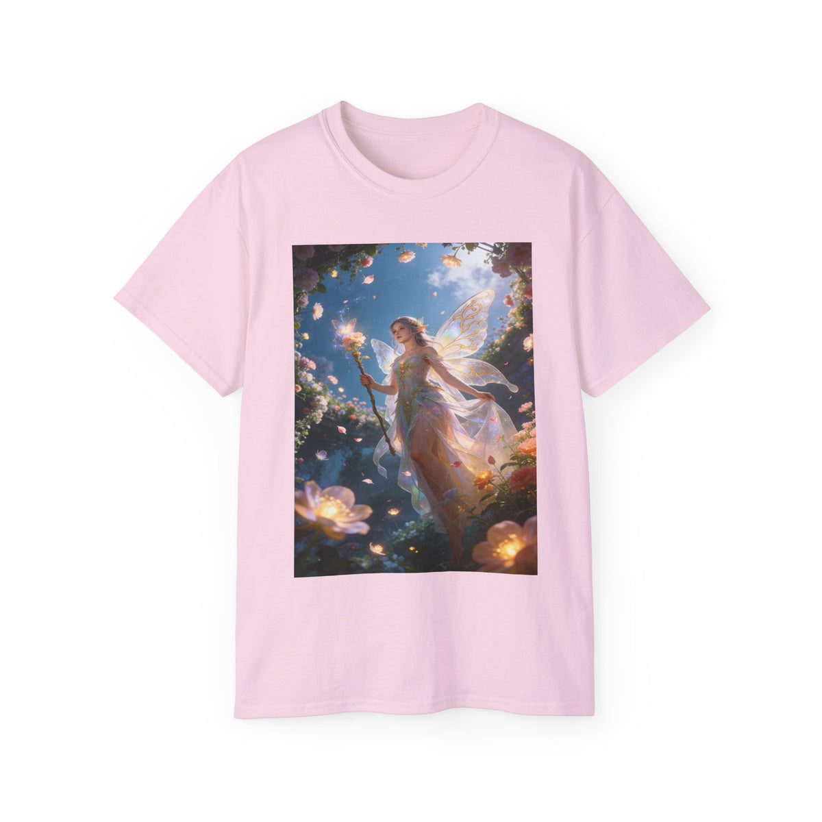 Fairy Garden Cooron T‑Shirt — Enchanted Light Fairy Tee
