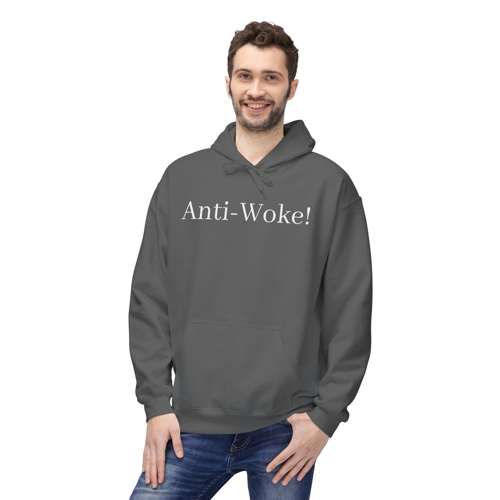 Anti-Woke Softstyle Fleece Hoodie