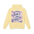 Pastel Cloud Dragon Hoodie — Ethereal Fantasy Hoodie for Fans of Mythical Art