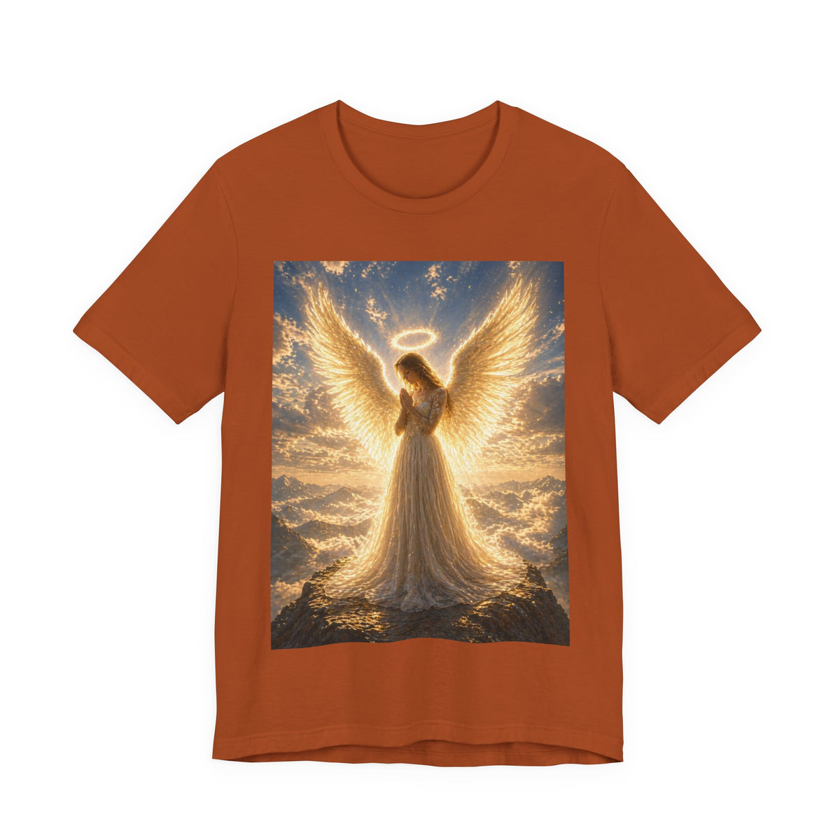 Angle praying Unisex Jersey Short Sleeve Tee