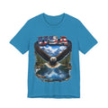 USA Eagle T-Shirt - Patriotic Bald Eagle Scenic Graphic Tee