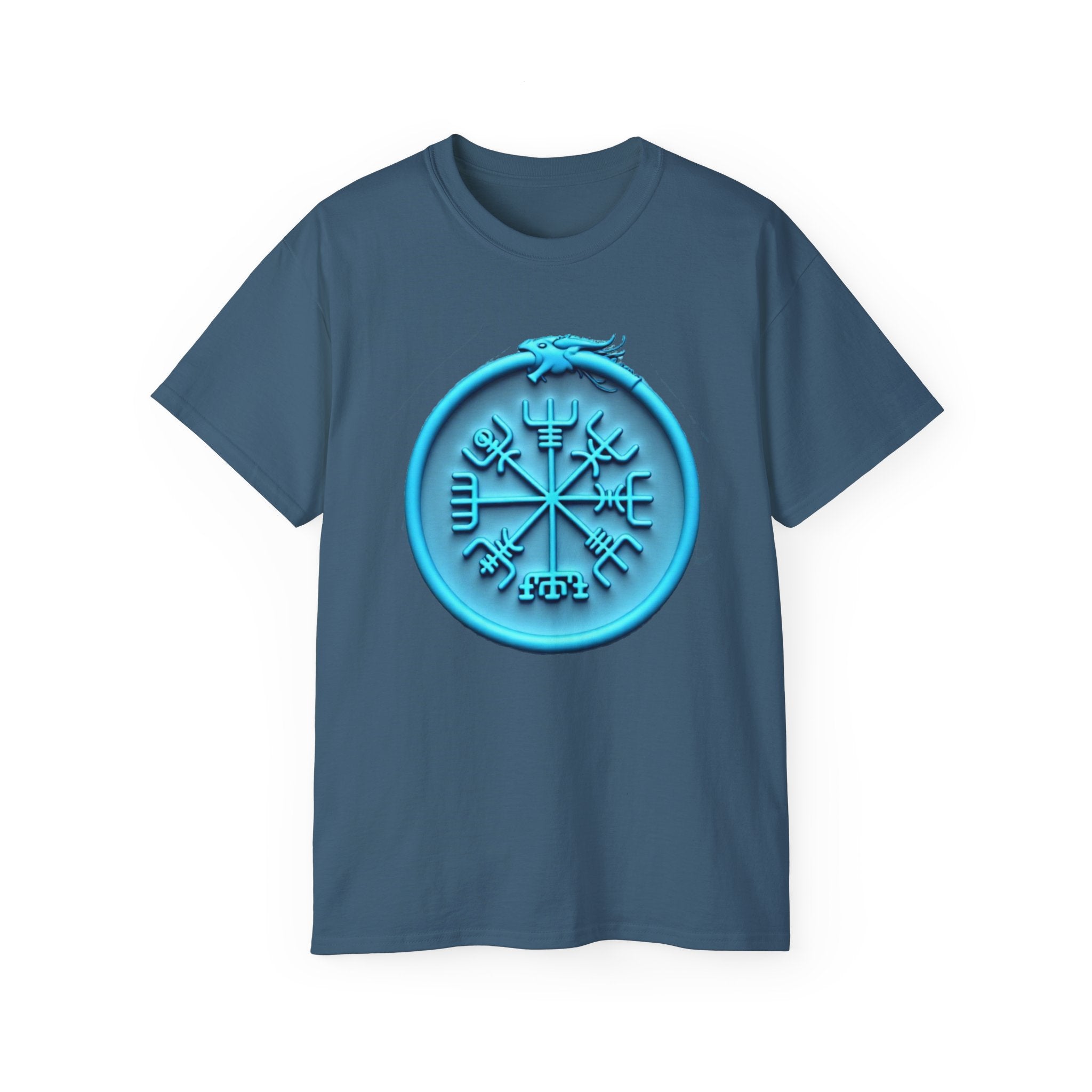 The Viking Serpent – Jörmungandr, The World Serpent Cotton Tee