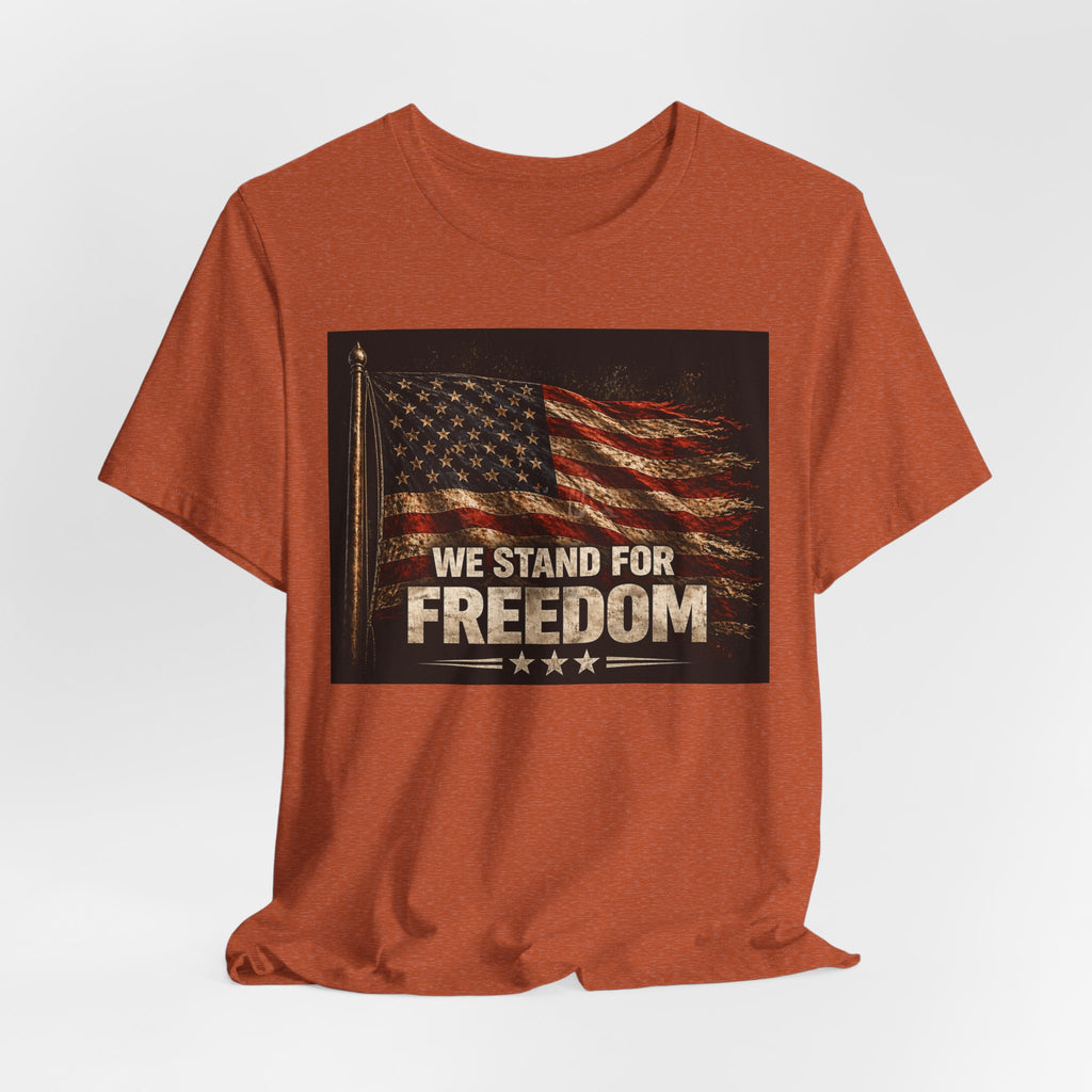 American Freedom- Unisex Jersey Short Sleeve Tee
