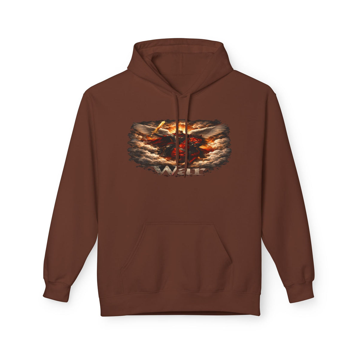 The red horse from Revelation 6:3-4 the horseman of war the second seal opened by the Lamb if God- Graphic Pullover