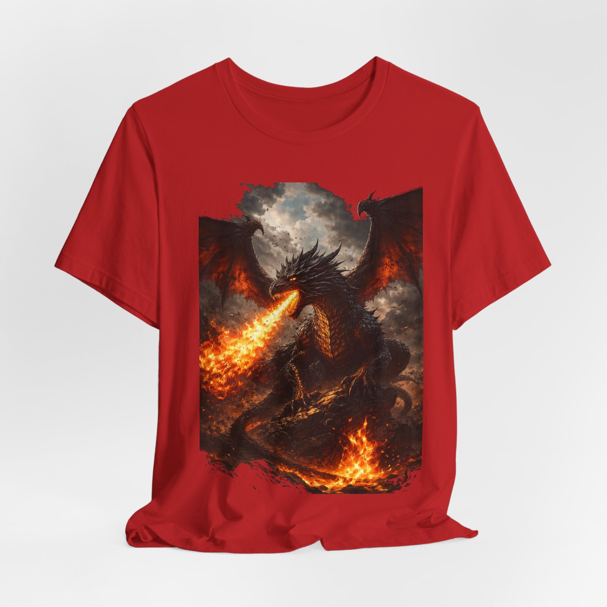 Dragon Fire T‑Shirt — Fiery Fantasy Graphic Tee