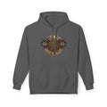 Skoll and Hati – The Wolves of the Sun and Moon-Hoodie — Rustic Wildlife Graphic Hooded Sweatshirt