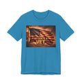 My son is a VET----Unisex Jersey Short Sleeve Tee