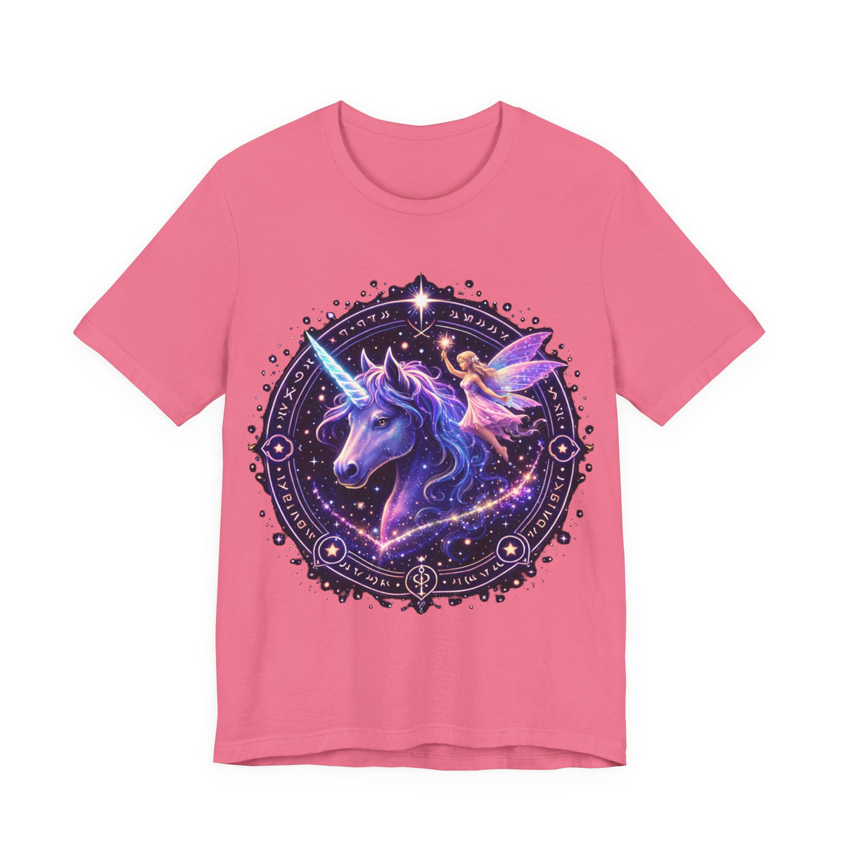 Unicorn & Fairy Galaxy Tee — Magical Fantasy Graphic T-Shirt