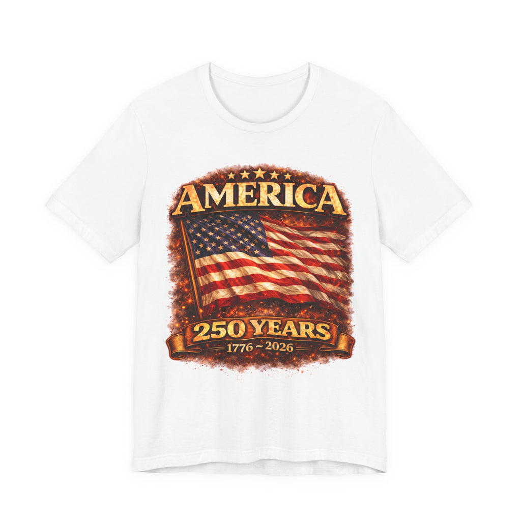 USA 250 years  Short Sleeve Tee