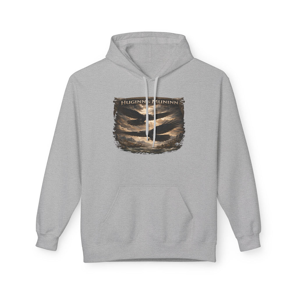 Huginn and Muninn – The Twin Ravens of Odin -cotton Pullover